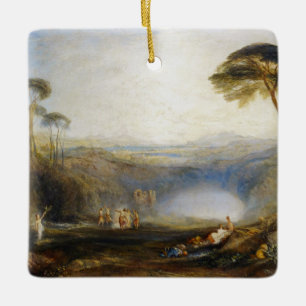 Ornement En Céramique William Turner - La toux d'or