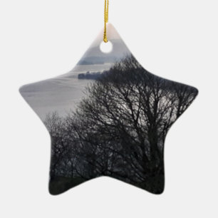 Ornement En Céramique Windermere dans l'ornement en céramique d'hiver