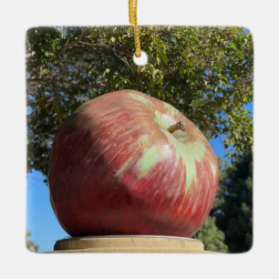 Ornement En Céramique X.ITINÉRAIRES : Pomme géante
