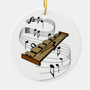 Ornement En Céramique Xylophone