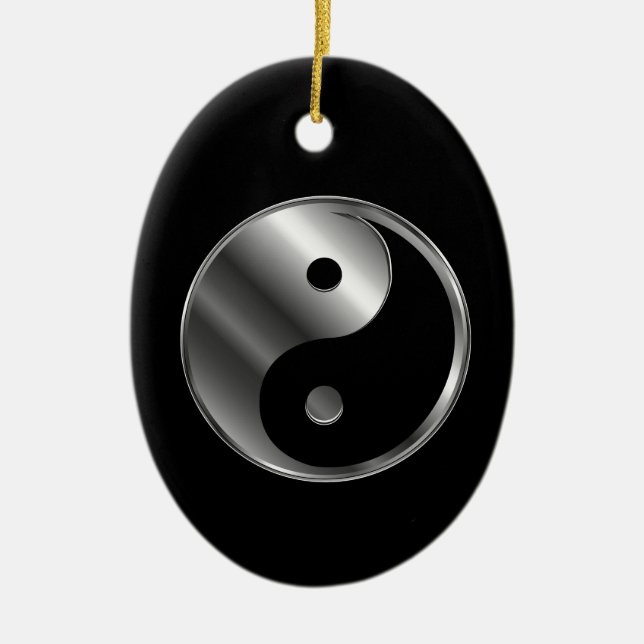 Ornement En Céramique Yang de Ying (Devant)