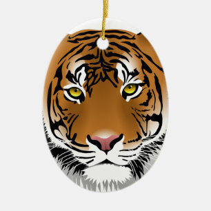 Ornement En Céramique Yeux de tigre