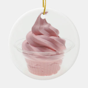 Ornement En Céramique Yogourt glacé