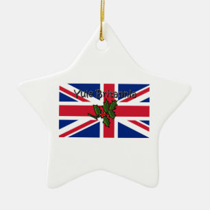 Ornement En Céramique Yule Britannia