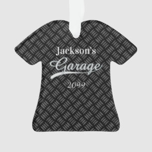 Ornement en forme de chemise Gray Garage