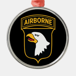 Ornement En Métal 101e division aéroportée - Insigne de signalisatio