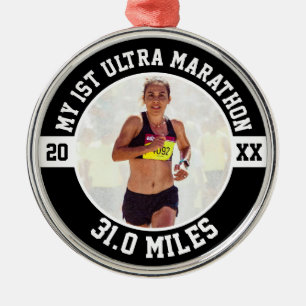 Ornement En Métal 1ère Ultra Marathon Premier Marathonien Coureur
