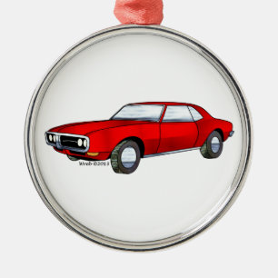 Ornement En Métal 67 Pontiac Firebird