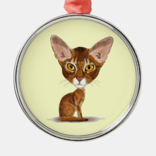 Ornement En Métal Abyssinien de caricature