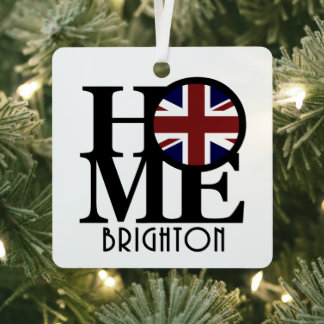 Ornement En Métal ACCUEIL Brighton Angleterre