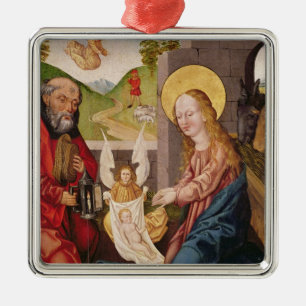 Ornement En Métal Adoration de l'enfant