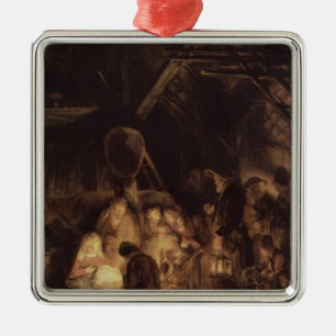 Ornement En Métal Adoration des bergers, 1646