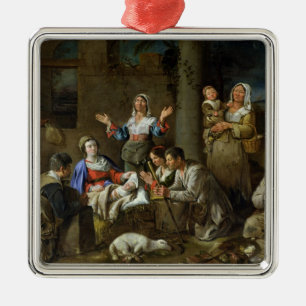 Ornement En Métal Adoration des bergers, c.1659