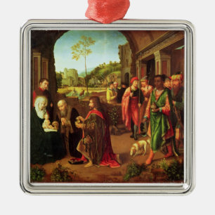 Ornement En Métal Adoration des Magi