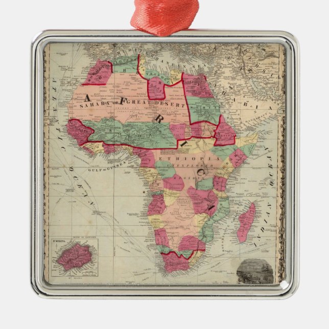 Ornement En Métal Afrique 30 (Devant)