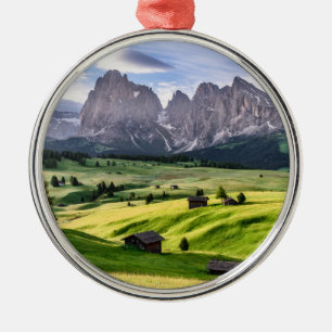 Ornement En Métal Alpes de dolomite de Seiser Alm  , Italie