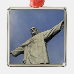 Ornement En Métal Amérique du Sud, Brésil, Rio de Janeiro. Christ 2