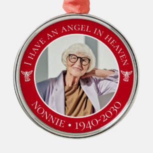 Ornement En Métal Angel dans le Ciel Nonnie Photo