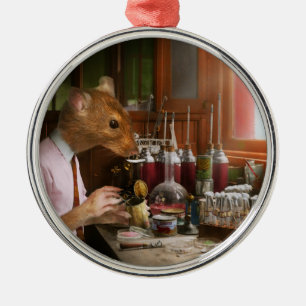 Ornement En Métal Animal - Rat - Le Rat de Laboratoire