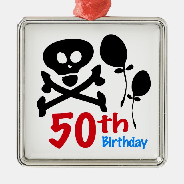 Ornement En Métal Anniversaire (Devant)