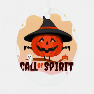 Ornement En Métal Appel de l'Esprit d'Halloween