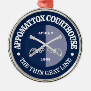 Ornement En Métal Appomattoc Courthouse (B&G)