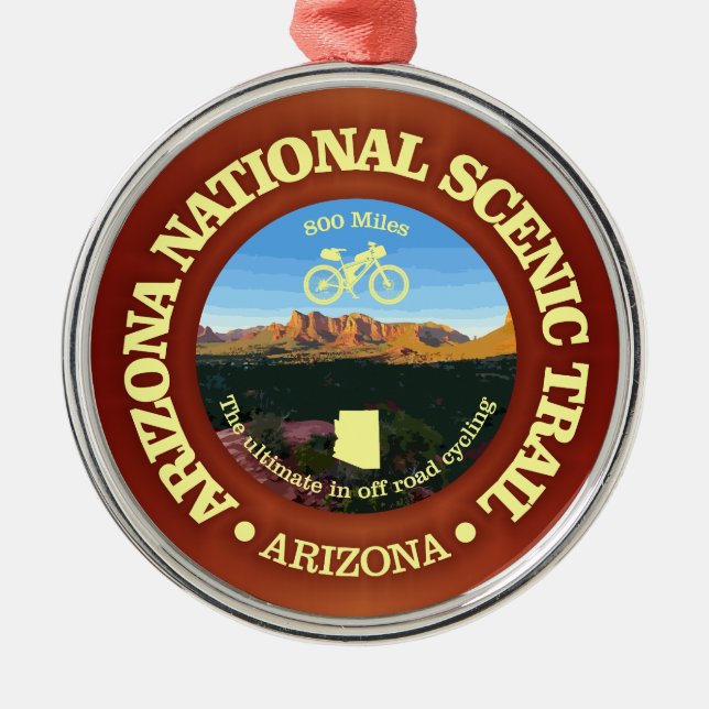 Ornement En Métal Arizona NST (vélo c) (Devant)