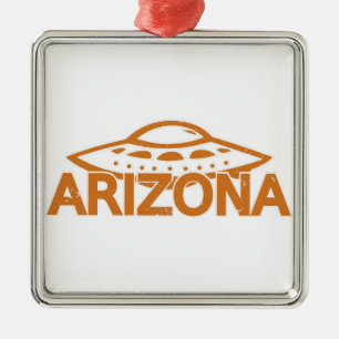 Ornement En Métal Arizona UFO