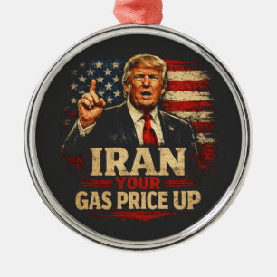 Ornement En Métal Augmentez Votre Prix Du Gaz Iran