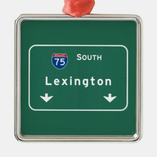 Ornement En Métal Autoroute d'autoroute nationale de Lexington
