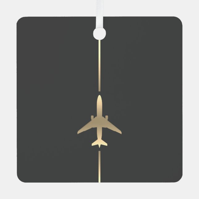 Ornement En Métal Aviation minimale (Recto)