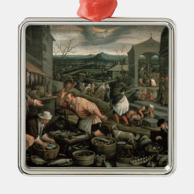 Ornement En Métal Avril (Devant)