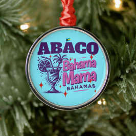 Ornement En Métal Bahamas Souvenir Cadeau : Abaco Bahamas Bahama Mam
