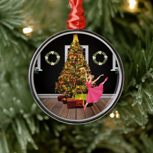Ornement En Métal Ballerina de Noël (Arbre)