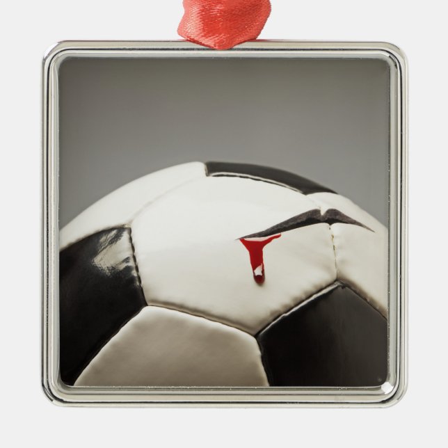 Ornement En Métal Ballon de football 3 (Devant)
