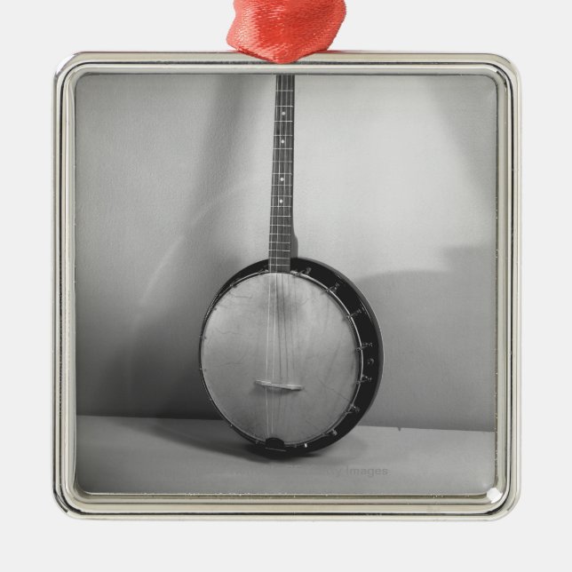 Ornement En Métal Banjo B&W (Devant)