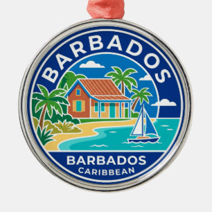 Ornement En Métal Barbados Barbade
