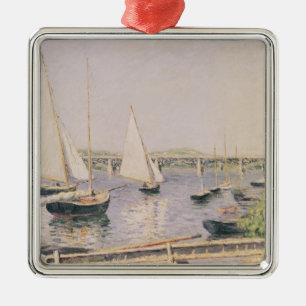 Ornement En Métal Bateaux à voile à Argenteuil, c.1888