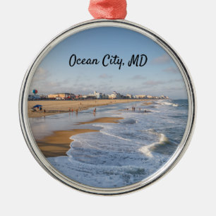 Ornement En Métal Beach at Ocean City