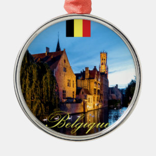 Ornement En Métal Belgique Medieval Bruges