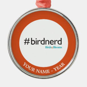 Ornement En Métal #BirdNerd