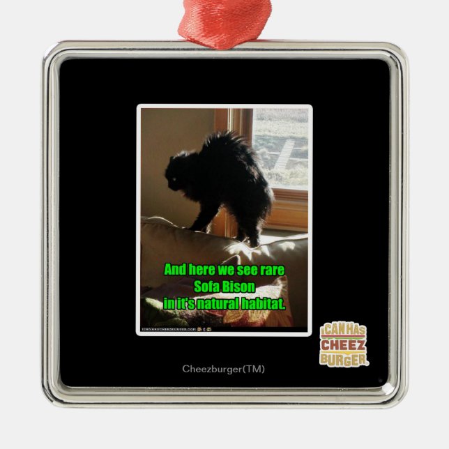 Ornement En Métal Bison de sofa (Devant)