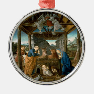 Ornement En Métal Botticelli - La Nativité,