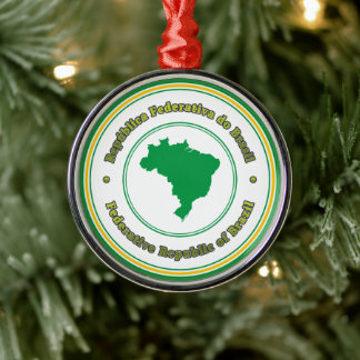 Ornement En Métal Brazil