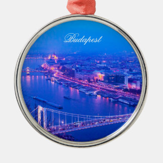 Ornement En Métal Budapest par nuit