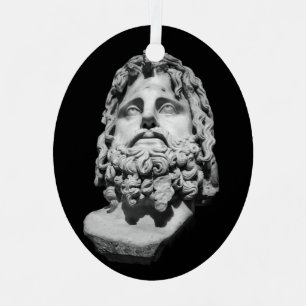 Ornement En Métal Buste gréco-romain