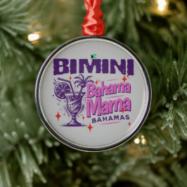 Ornement En Métal Cadeau souvenir Bahamas : Bimini Bahamas Bahama Ma