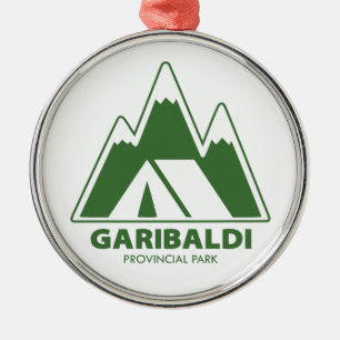 Ornement En Métal Camping dans les montagnes du parc provincial Gari