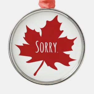 Ornement En Métal Canadian