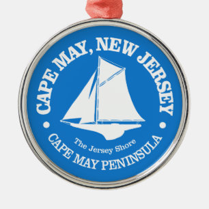 Ornement En Métal Cap May (sloop)